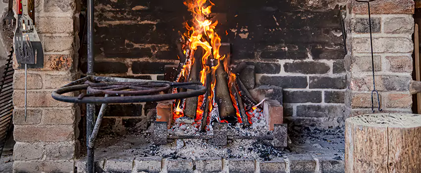 Cracked Electric Fireplace Bricks Repair Services  in Pittsfield, MA