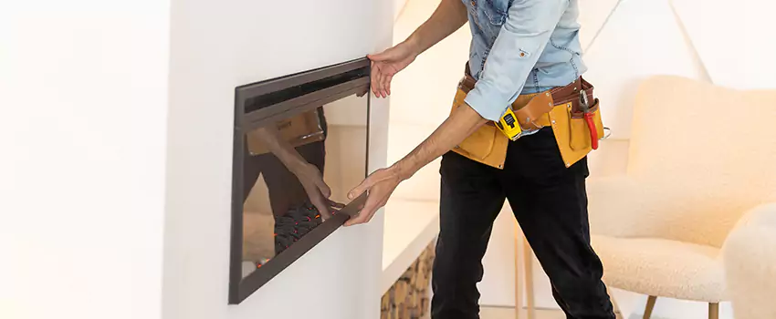 Metal Fireplace Installation in Pittsfield, Massachusetts