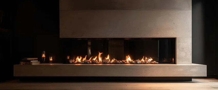 Gas Fireplace Ember Bed Design Services in Pittsfield, Massachusetts
