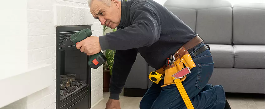 New Indoor Fireplace Installation in Pittsfield, Massachusetts